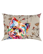Yorkshire Terrier All Over Shirt Rectangular Pillowcase thumbnail