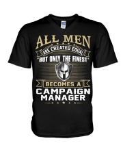 Campaign Manager V-Neck T-Shirt thumbnail