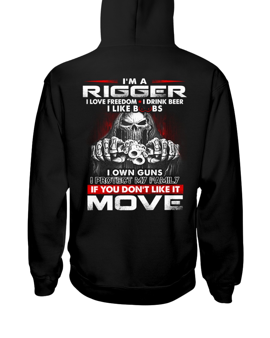 Rigger Exclusive Shirt Hooded Sweatshirt