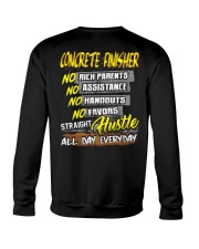 Concrete Finisher Crewneck Sweatshirt thumbnail