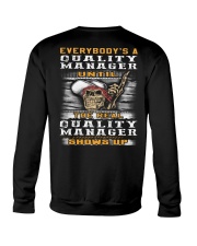 Quality Manager Crewneck Sweatshirt thumbnail