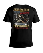 Audio Engineer V-Neck T-Shirt thumbnail