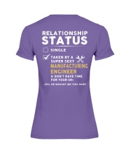 Manufacturing Engineer Premium Fit Ladies Tee thumbnail
