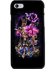 Doperman Pinscher Dog Flower Phone Case Phone Case i-phone-7-case
