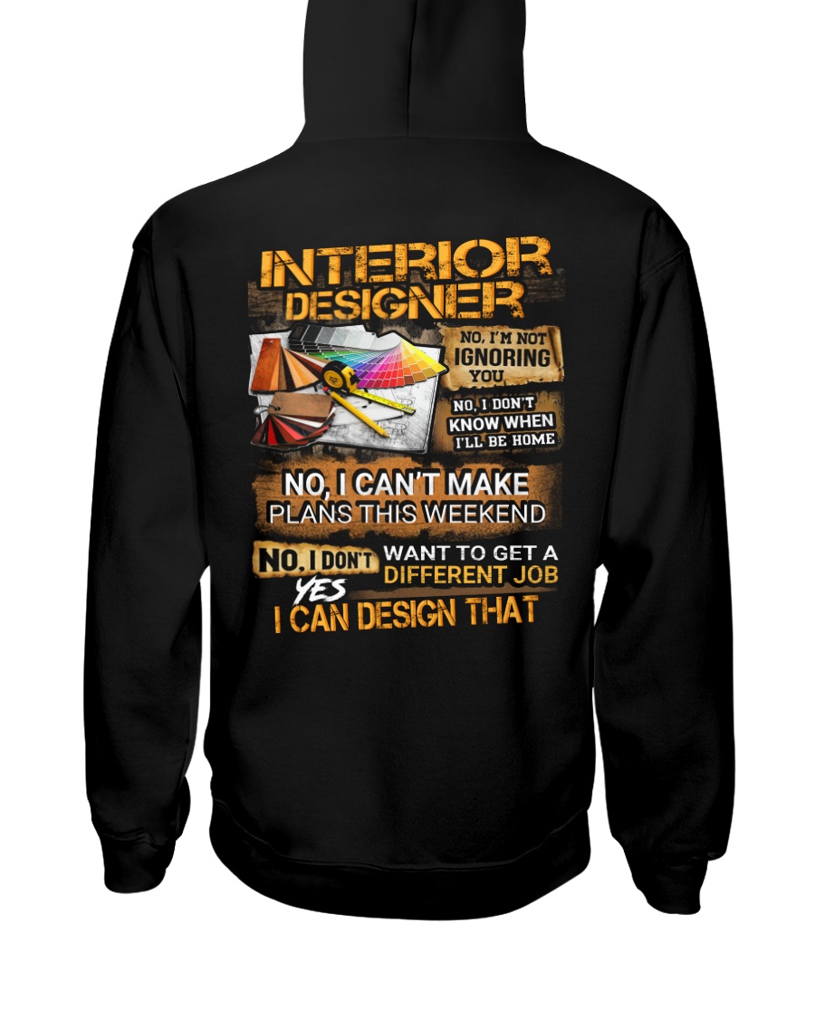 interior designer Hooded Sweatshirt
