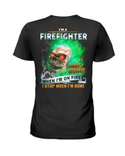 Firefighter Ladies T-Shirt thumbnail