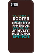Roofer Exclusive Shirts Phone Case thumbnail
