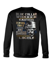 Blue Collar Worker Crewneck Sweatshirt thumbnail