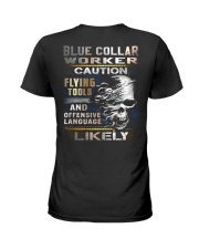 Blue Collar Worker Ladies T-Shirt thumbnail