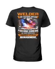 Welder Ladies T-Shirt thumbnail