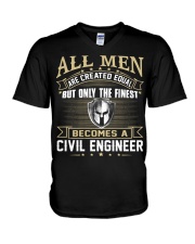 Civil Engineer V-Neck T-Shirt thumbnail
