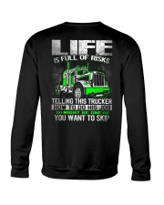Truck Driver Crewneck Sweatshirt thumbnail