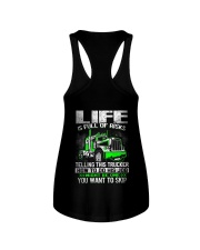 Truck Driver Ladies Flowy Tank thumbnail