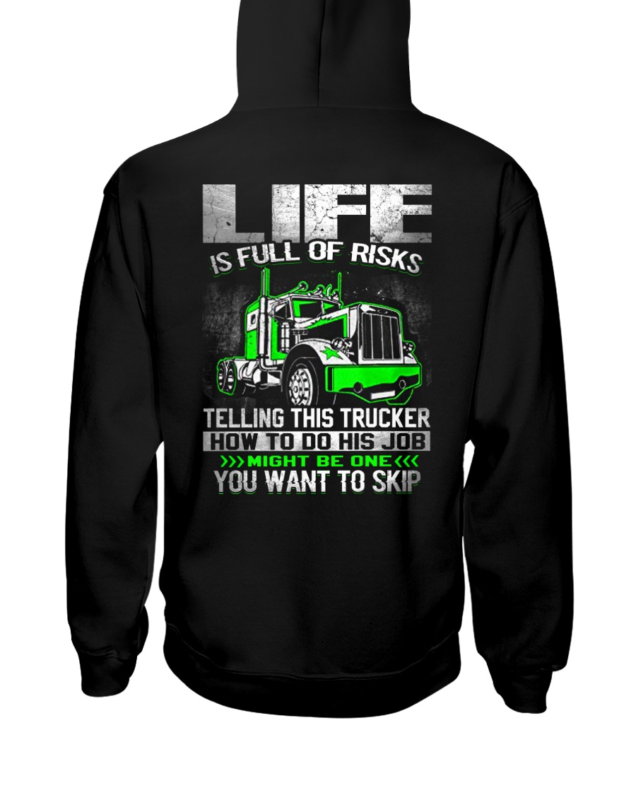 Truck Driver Hooded Sweatshirt