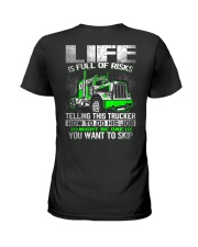 Truck Driver Ladies T-Shirt thumbnail