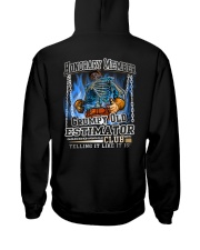 estimator Hooded Sweatshirt back