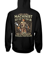 Machinist Hooded Sweatshirt back