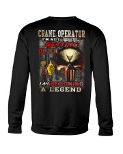 crane operator Crewneck Sweatshirt thumbnail
