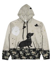 Dachshund All Over Shirt Women's All Over Print Hoodie thumbnail