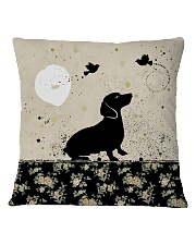 Dachshund All Over Shirt Square Pillowcase thumbnail
