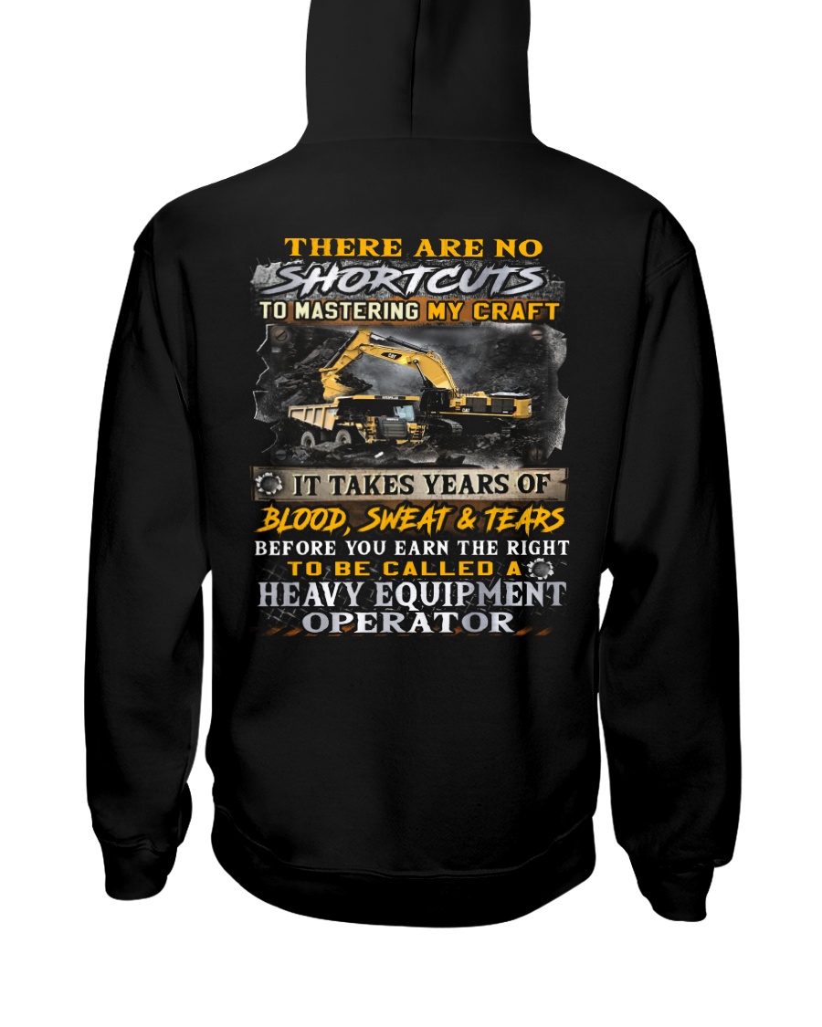 Heavy Equipment Operator Hooded Sweatshirt
