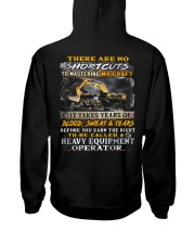 Heavy Equipment Operator Hooded Sweatshirt back