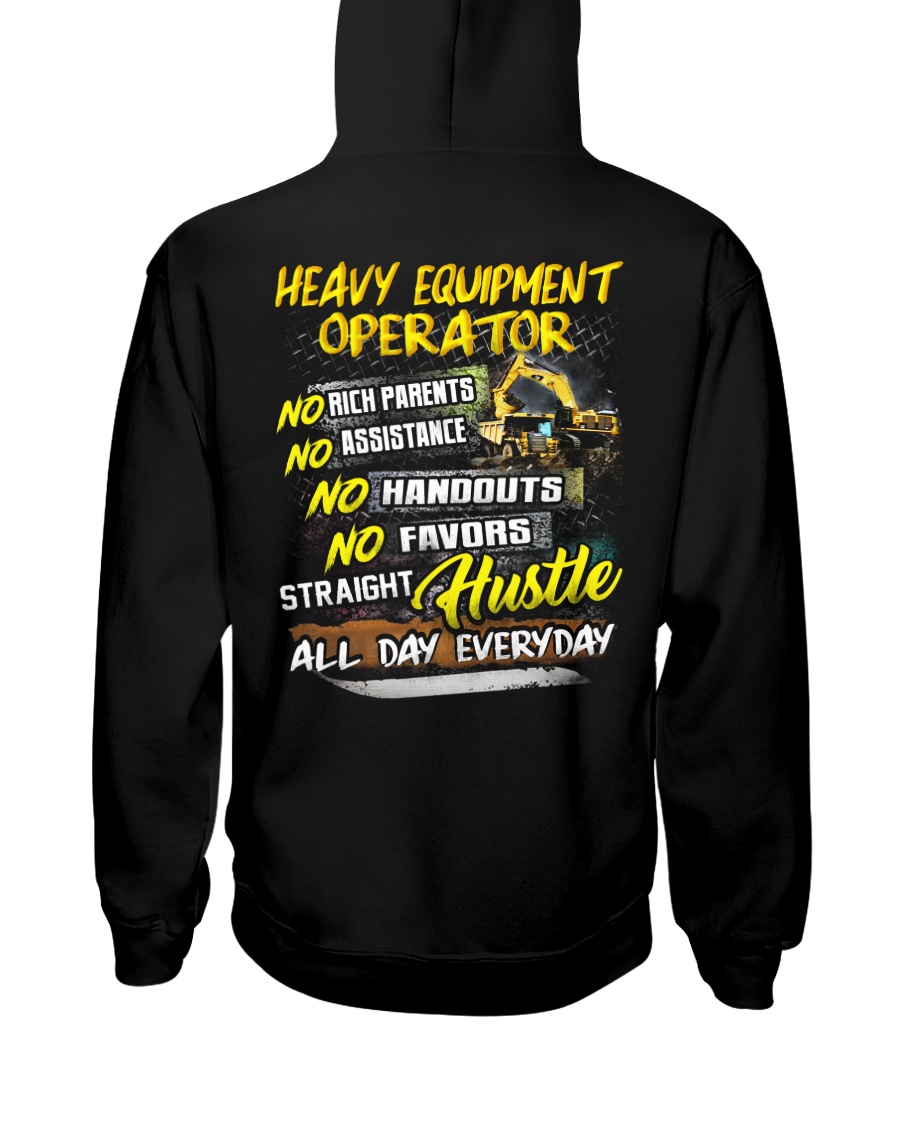 Heavy Equipment Operator Hooded Sweatshirt