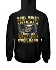 Coal Miner Hooded Sweatshirt back