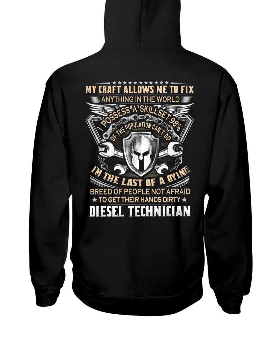 Diesel Technician Hooded Sweatshirt