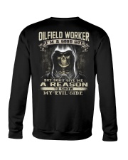 Oilfield Worker Crewneck Sweatshirt thumbnail
