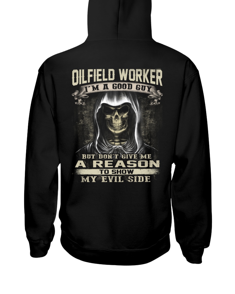 Oilfield Worker Hooded Sweatshirt