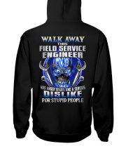Field Service Engineer Hooded Sweatshirt back