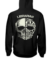 Librarian Exclusive Shirt Hooded Sweatshirt back