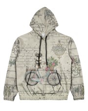 Schnauzer All Over Shirt Women's All Over Print Hoodie thumbnail