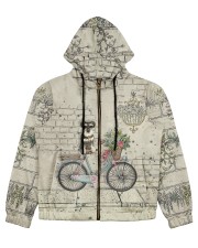 Schnauzer All Over Shirt Women's All Over Print Full Zip Hoodie thumbnail