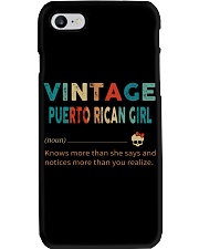 Vintage Puerto Rican Girl Phone Case thumbnail