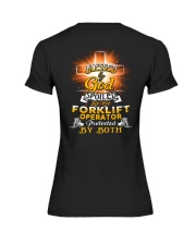 Forklift Operator Forklift Operating Job Shirt Premium Fit Ladies Tee thumbnail