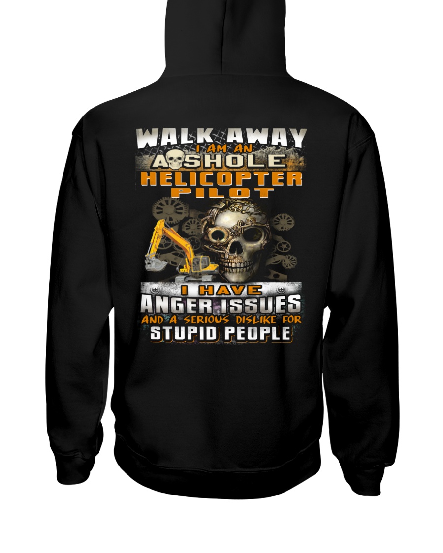 Helicopter Pilot Hooded Sweatshirt
