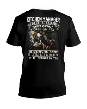 Kitchen Manager V-Neck T-Shirt thumbnail