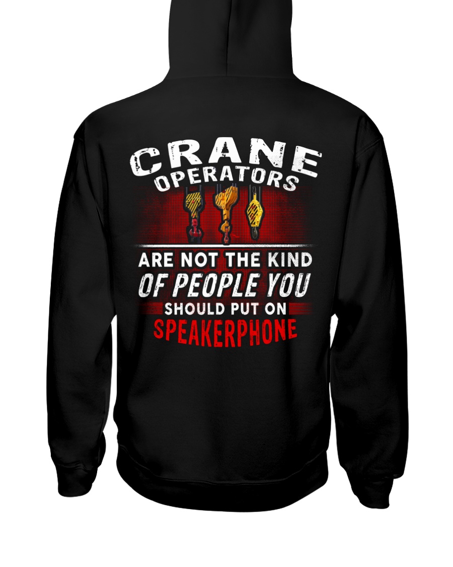 Crane Operator7 Hooded Sweatshirt