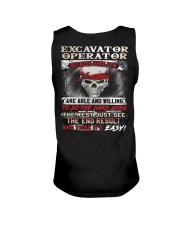 Excavator Operator Unisex Tank thumbnail