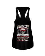 Excavator Operator Ladies Flowy Tank thumbnail