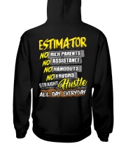 Estimator Hooded Sweatshirt back