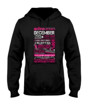 December Woman Hooded Sweatshirt thumbnail