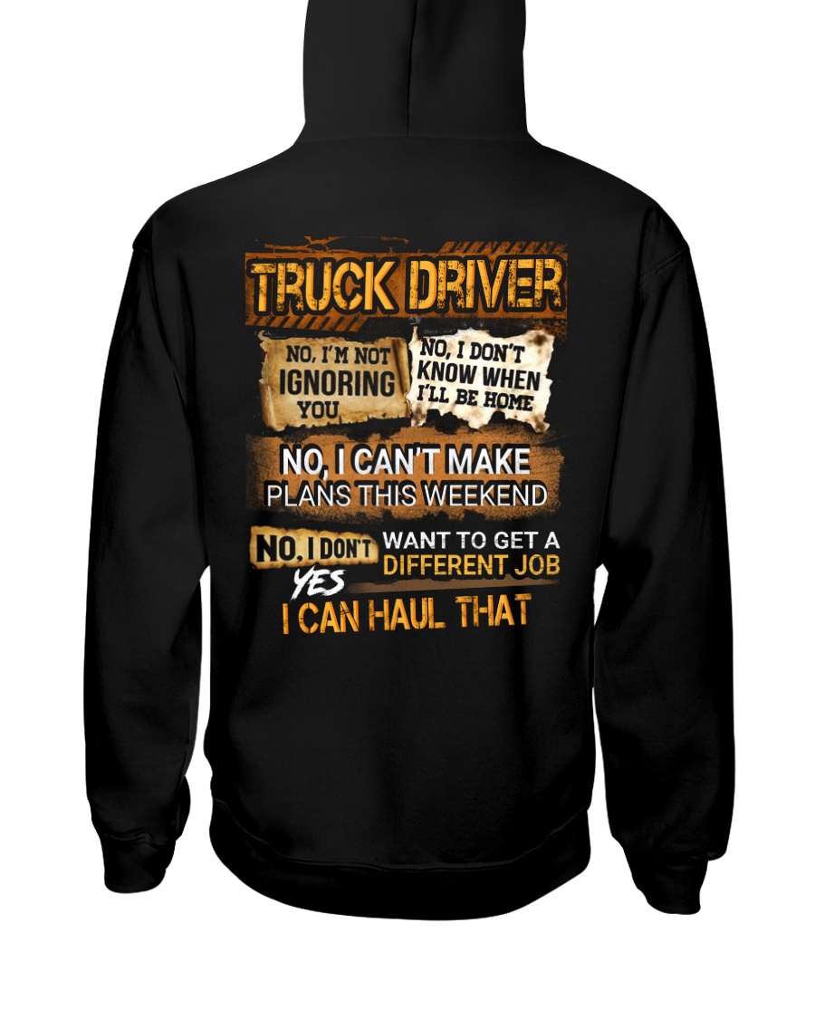 Truck Driver Hooded Sweatshirt