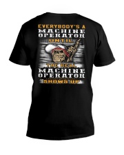 Machine Operator V-Neck T-Shirt thumbnail