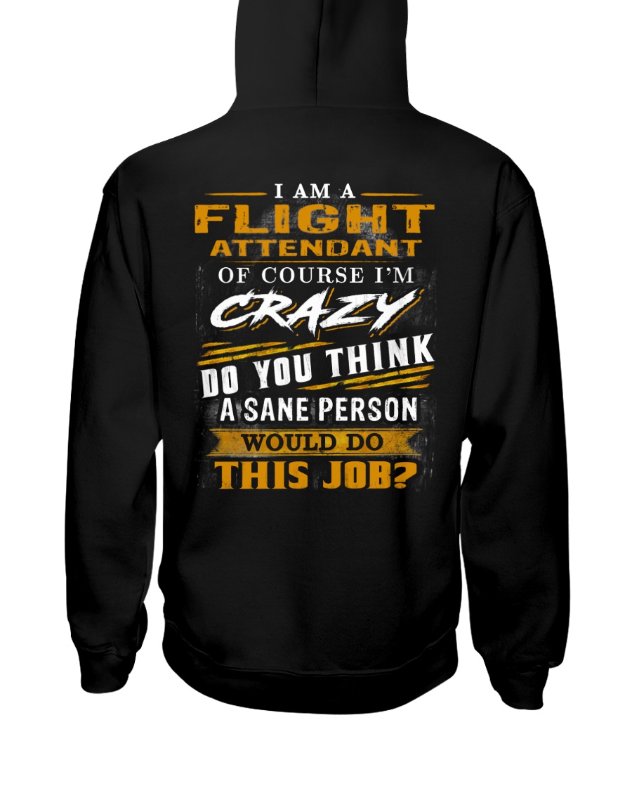 Flight Attendant Hooded Sweatshirt