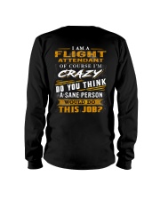 Flight Attendant Long Sleeve Tee thumbnail
