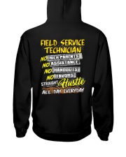 Field Service Technician Hooded Sweatshirt back