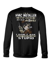 Hvac Installer Crewneck Sweatshirt thumbnail